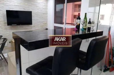 Apartamento com 2 dormitórios à venda, 52 m² por r$ 310.000,00 - utinga - santo andré/sp