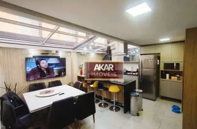 Sobrado com 3 dormitórios à venda, 105 m² por r$ 719.000,00 - demarchi - são bernardo do campo/sp