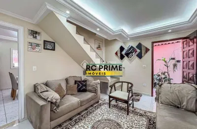 Sobrado com 3 dormitórios à venda, 200 m² por r$ 595.000,00 - paulicéia - são bernardo do campo/sp