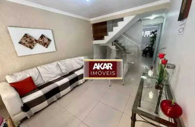 Sobrado a venda no jardim do mar com 2 quartos e quintal, excelente localização