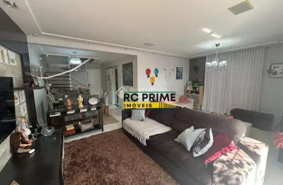 Sobrado em condomínio com 4 dormitórios à venda, 197 m² 3 vagas - demarchi - são bernardo do campo/sp