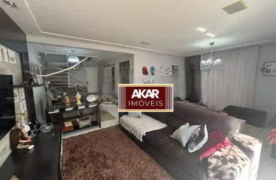 Sobrado em condomínio com 4 dormitórios à venda, 197 m² 3 vagas - demarchi - são bernardo do campo/sp