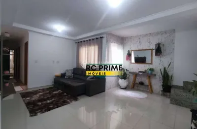 Cobertura com 3 dormitórios à venda, 135 m² por r$ 615.000 - vila pires - santo andré/sp