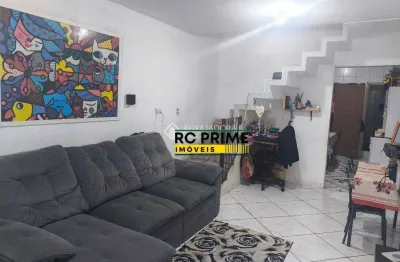 Sobrado com 2 dormitórios à venda, 135 m² por r$ 370.000 - casa grande - diadema/sp