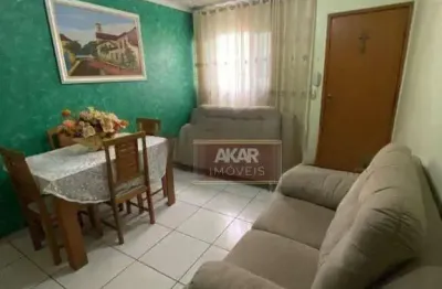 Apartamento com 2 dormitórios à venda, 60 m² por r$ 275.000,00 - taboão - são bernardo do campo/sp