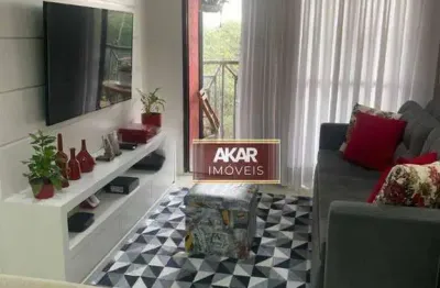 Apartamento com 2 dormitórios à venda, 47 m² por r$ 360.000,00 - planalto - são bernardo do campo/sp