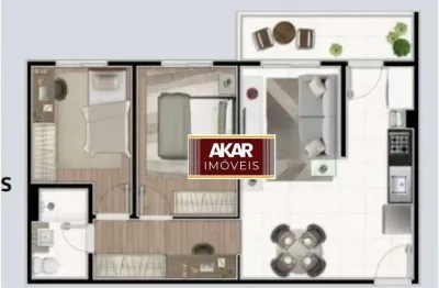 Apartamento com 2 dormitórios à venda, 58 m² por R$ 475.000,00 - Vila Mussolini - São Bernardo do Campo/SP