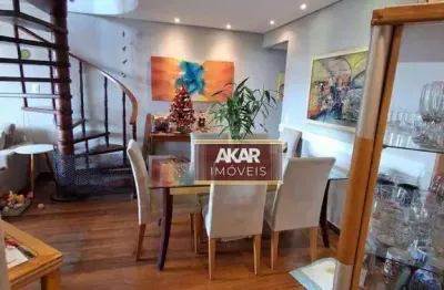 Cobertura residencial à venda, vila marlene, são bernardo do campo - co0701.