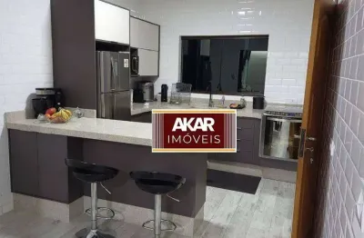 Sobrado com 3 dormitórios à venda, 160 m² por R$ 848.000,00 - Vila Planalto - São Bernardo do Campo/SP