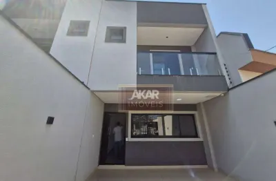 Sobrado com 3 dormitórios à venda, 130 m² por r$ 850.000,00 - vila alzira - santo andré/sp