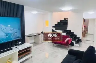 Sobrado com 3 dormitórios à venda, 100 m² por r$ 902.000,00 - nova petrópolis - são bernardo do campo/sp