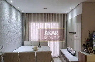 Apartamento com 2 quartos e 77m² à venda em rudge ramos, são bernardo do campo.