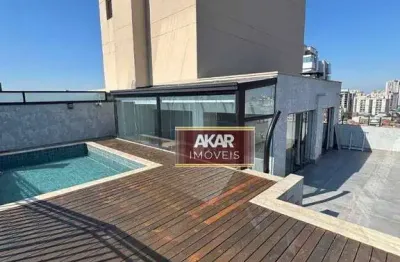 Cobertura com 3 dormitórios à venda, 288 m² por r$ 2.100.000,00 - parque são diogo - são bernardo do campo/sp