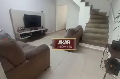 Sobrado com 2 dormitórios à venda, 84 m² por r$ 400.000,00 - campestre - santo andré/sp