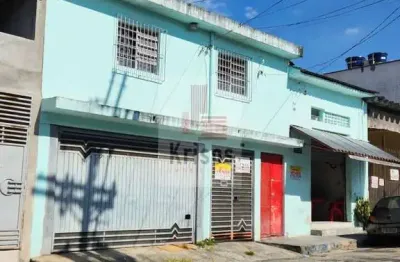 Sobrado em terreno de 250 m² , 7 dormitórios e 2 vagas + salão comercial no rio pequeno !!!