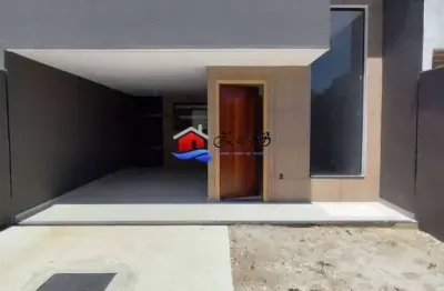 Casa conteporania de dois quatos sendo uma suite em itaipuaçu.