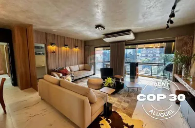 Apartamento alto padrão - até 7 pessoas - locação cop30