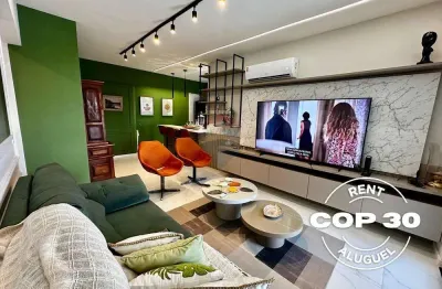 Aluguel cop30 - apartamento no edificio infinity residence - 3 suítes (6 pessoas)