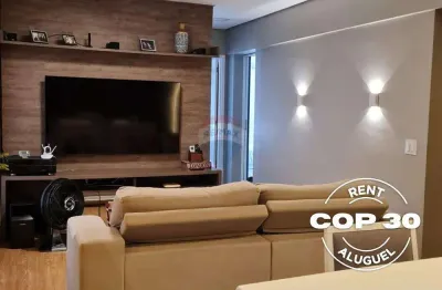 Aluguel cop30 - apartamento na torre solazzo humaitá - 3 suítes (5 pessoas)