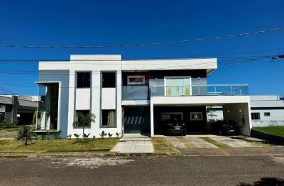 Casa em condomínio, 03 suítes+gabinete, 466m² - ananindeua