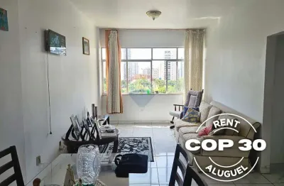 Aluguel cop30 - apartamento no ed. benjamin constant - 3 quartos (5 pessoas)