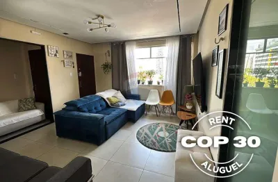 Confortável apartamento - aluguel cop 30 - edifício umarizal