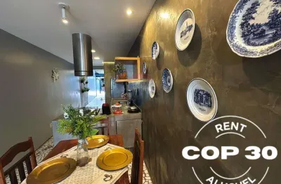 Aluguel cop30 - casa em via pública - 3 quartos sendo 2 suites e closet (6 pessoas)