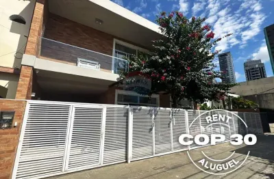 Casa 02 pavimentos,  5 suítes até 10 pessoas, locação - cop30