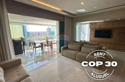 Aluguel cop30 - apartamento no condomínio do edifício san gennaro - 3 suítes (6 pessoas)