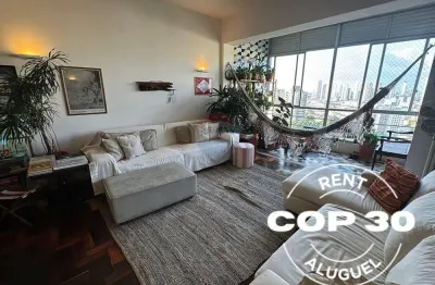 Aluguel cop30 - apartamento no edifício assembleia paraense - 2 quartos (4 pessoas)