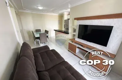 Aluguel cop30 - apartamento no condomínio varanda castanheira - 3 quartos (6 pessoas)
