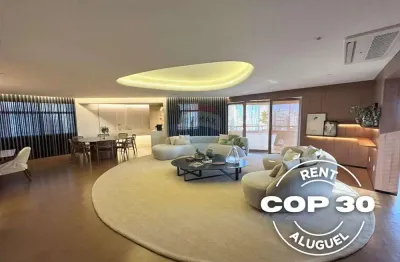 Aluguel cop30 - apartamento no edifício baía do guajará - 4 suítes