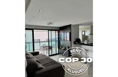 Locação exclusiva no período da cop30 – ed. sunset boulevard, 2 suítes.