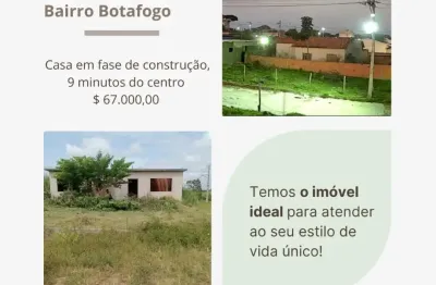 Casa de praia em construção  lugarctranquilo botafogo bem próximo amaral peixoto