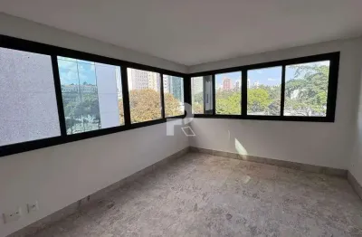 Apartamento de 205 m² no lourdes, bh — 4 suítes, 4 vagas, frente, lazer completo