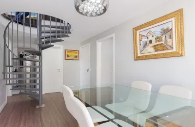 Veja esse apartamento  com cobertura duplex - piscina - churrasq. port. 24h.