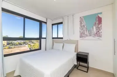 The 5 beats residence — studio mobiliado, moderno e estratégico em curitiba!