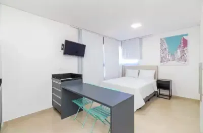 The 5 beats residence — studio mobiliado, super moderno  em curitiba!