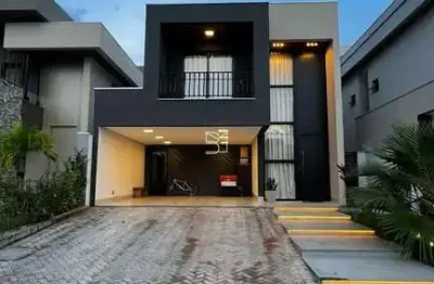 Sobrado florais do parque, 4 suítes 1 closet, churrasqueira, piscina com cascata