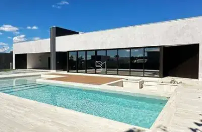 Casa térrea portal das águas, 5 suítes, 7 banheiros, escritório, área gourmet