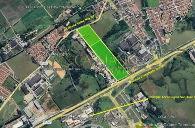 Terreno à venda de 240.000m² | eugênio de melo - são josé dos campos |