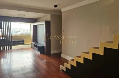 Cobertura duplex à venda de 220m² | 03 dormitórios, sendo 01 suíte e 04 vagas de garagem | solar do girassóis - jardim aquarius | são josé dos campos |