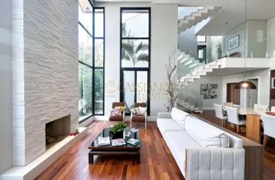 Sobrado à venda de 588m² | 05 dormitórios, sendo todos suítes e 03 vagas de garagem | condomínio reserva do paratehy - urbanova | são josé dos campos |