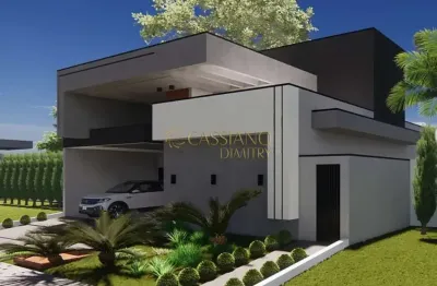 Casa térrea à venda de 256m² | 03 dormitórios, sendo suítes e 02 vagas de garagem | condomínio residencial malibu - residencial colinas | caçapava |