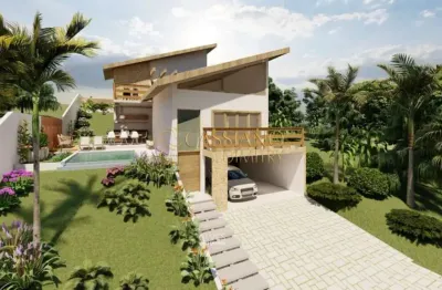 Casa em construção à venda de 229,38m² | 03 dormitórios sendo 01 suíte e 04 vagas de garagem  - condomínio verana