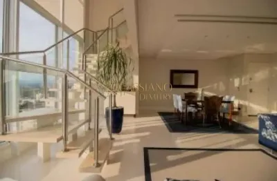 Cobertura mobiliada à venda de 283m² | 04 dormitórios, sendo 02 suítes e 03 vagas de garagem | cond. authentique - vila ema | são josé dos campos |