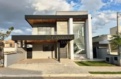 Casa à venda de 256,78m² | 04 dormitórios, sendo suítes e 02 vagas de garagem | condomínio reserva rudá - loteamento floresta | são josé dos campos |