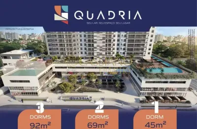 Lançamento quadria aquárius - 2 dorms(st) com 69,73 m²