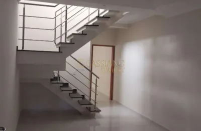 Sobrado novo de 3 dormitórios sendo 1 suite.no jardim das industrias!