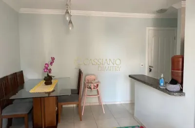 Apartamento à venda de 56m² | 02 dormitórios, sendo 01 suíte e 01 vaga de garagem | edifício mediterrâneo - parque industrial | são josé dos campos |